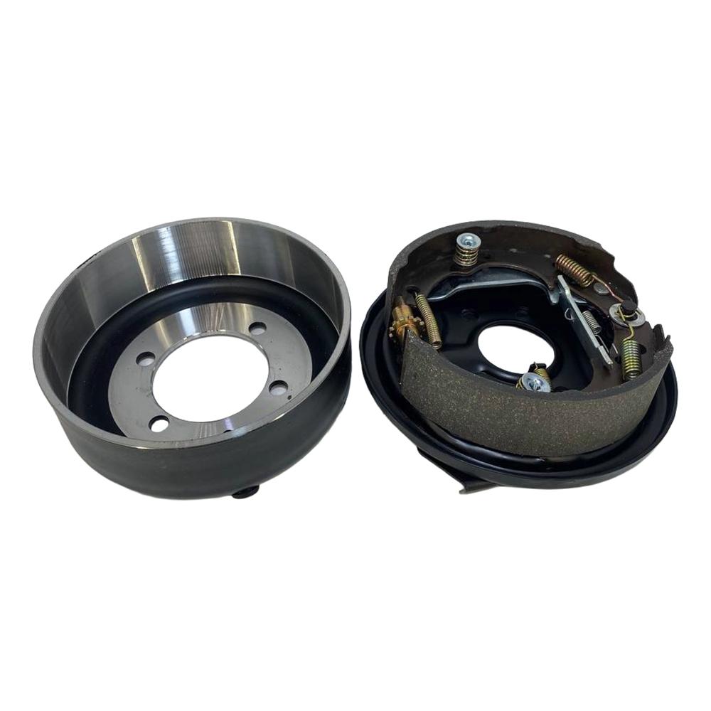 Щит стояночного тормоза в сборе (с барабаном) Isuzu NLR/NMR85 NQR71/75 NPR75 Е-2/3/4 | JMC